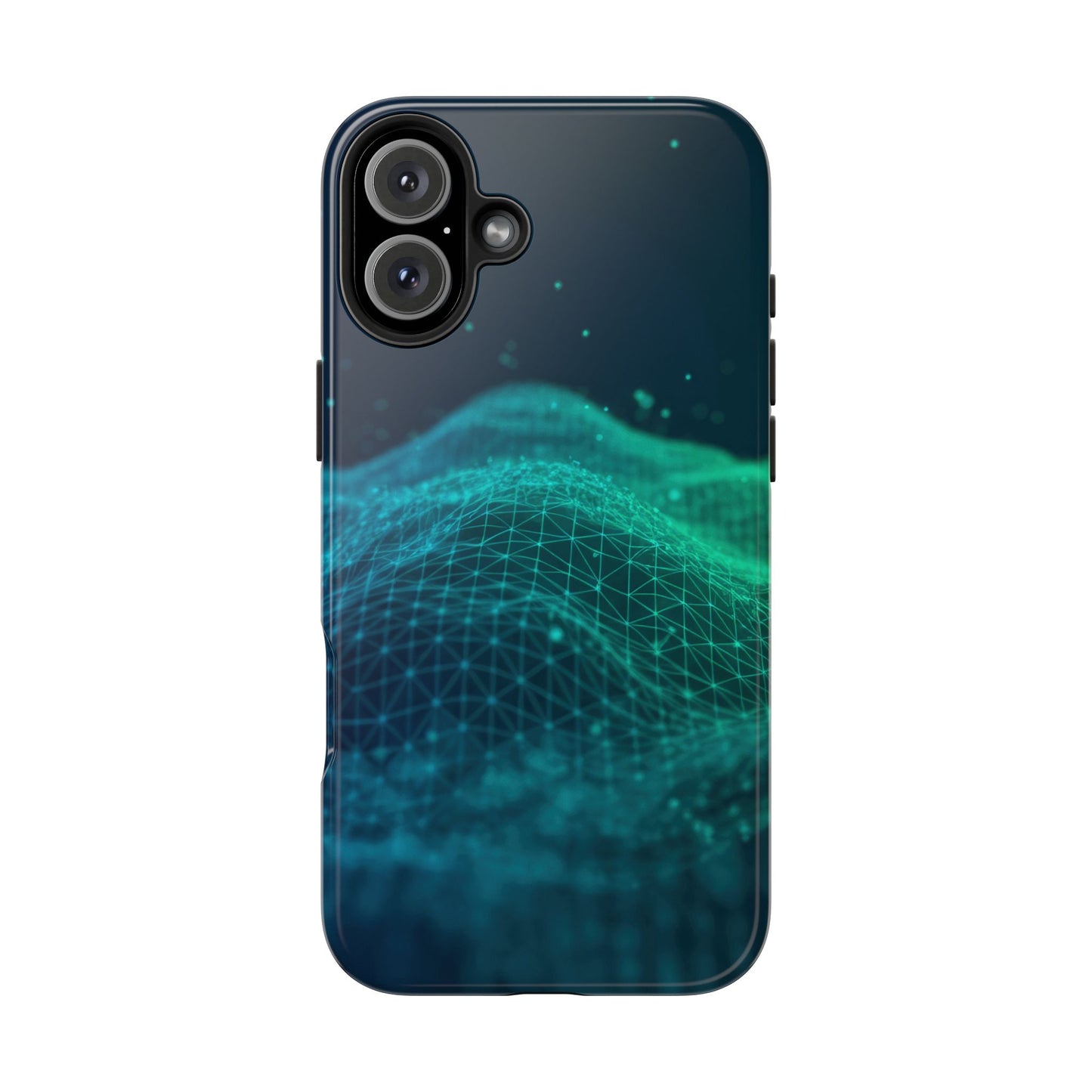 Coque de téléphone – Motif vague numérique