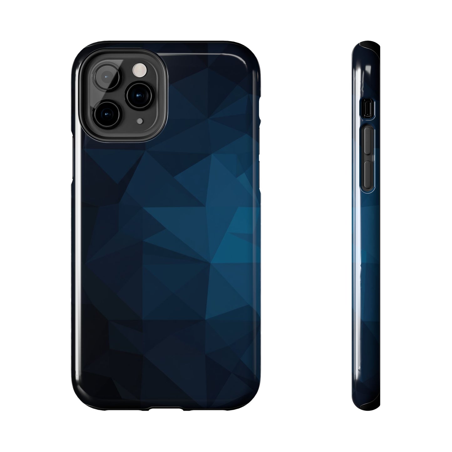 GeoNight Coque élégante bleu nuit
