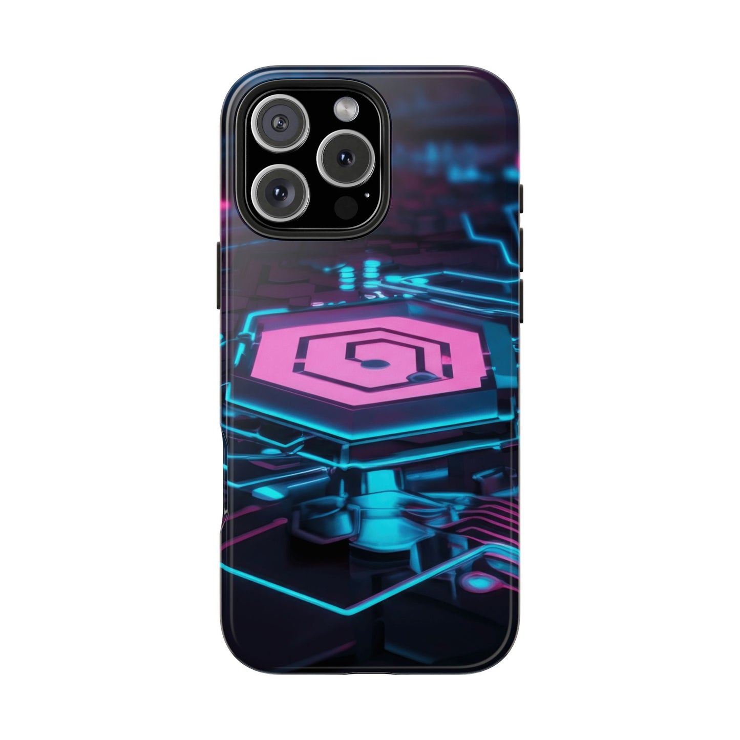 Coque Antichoc avec Motif de Processeur