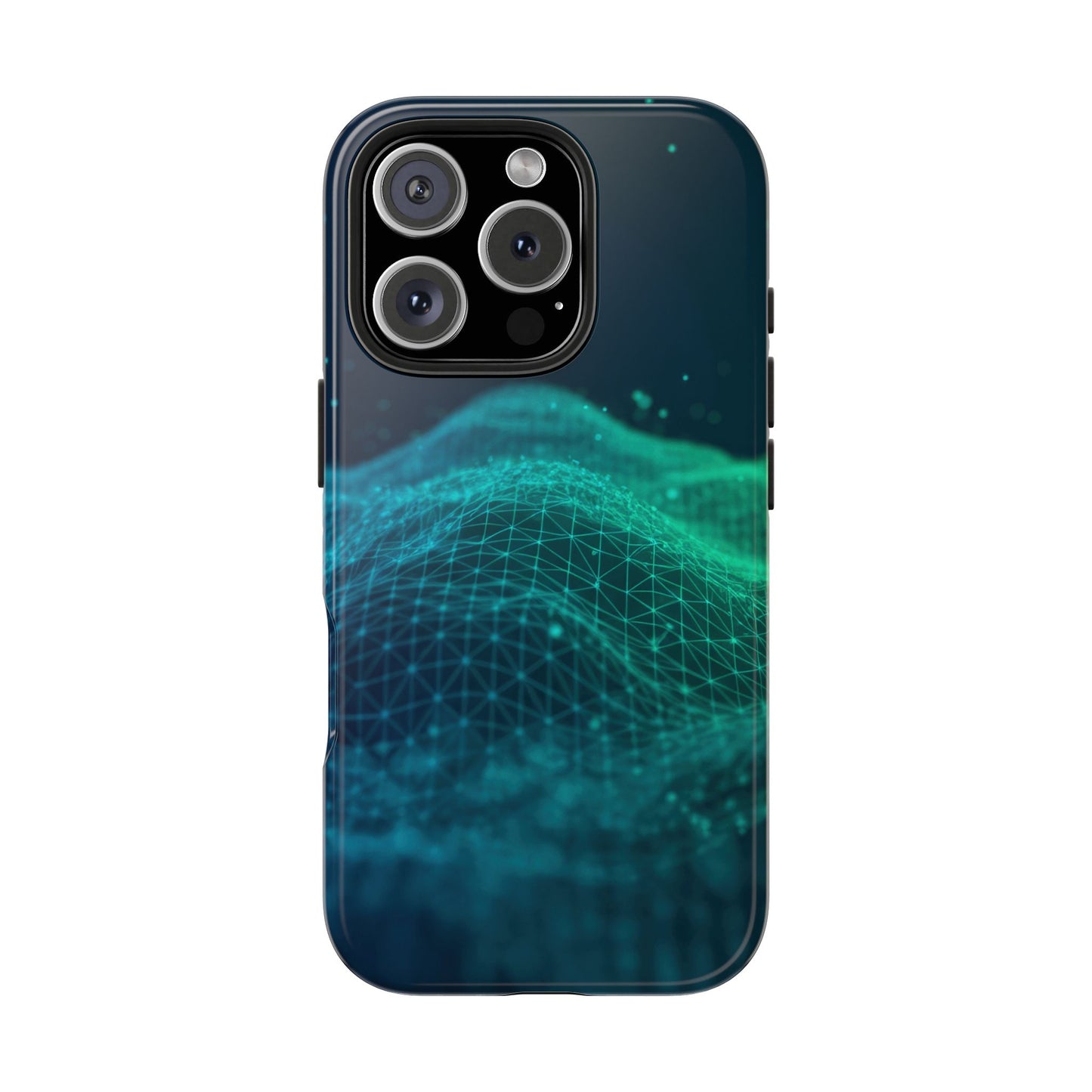 Coque de téléphone – Motif vague numérique