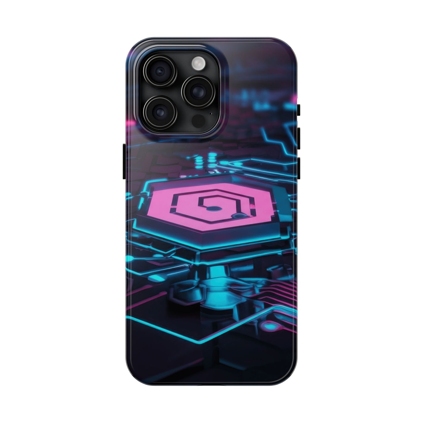 Coque Antichoc avec Motif de Processeur