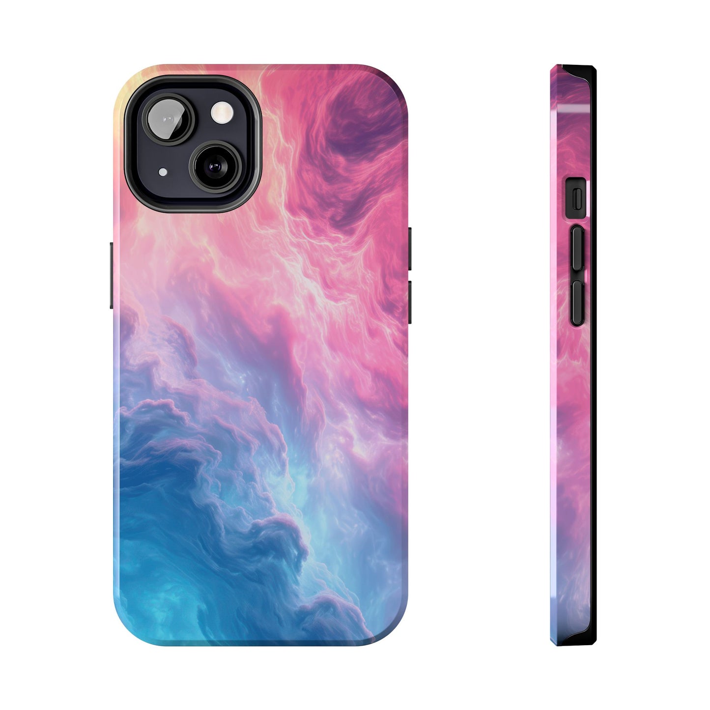 Étuis de téléphone nuage colorés