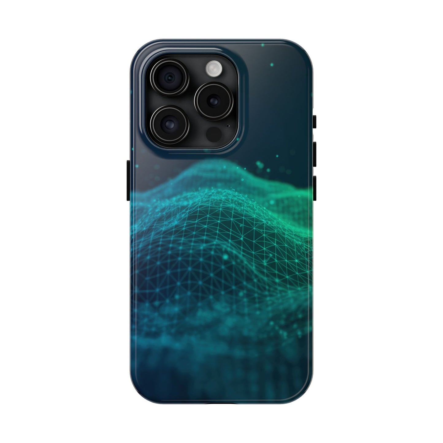 Coque de téléphone – Motif vague numérique