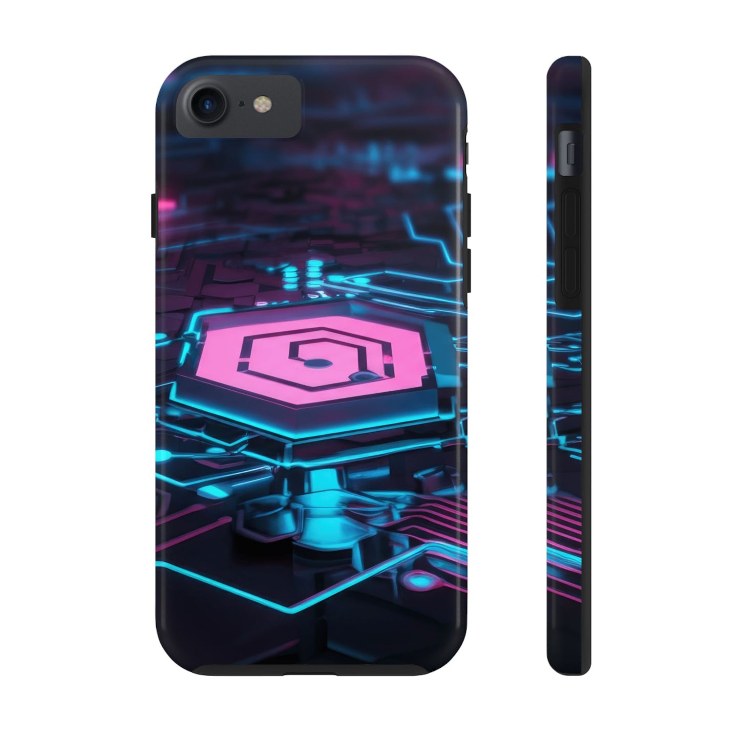 Coque Antichoc avec Motif de Processeur
