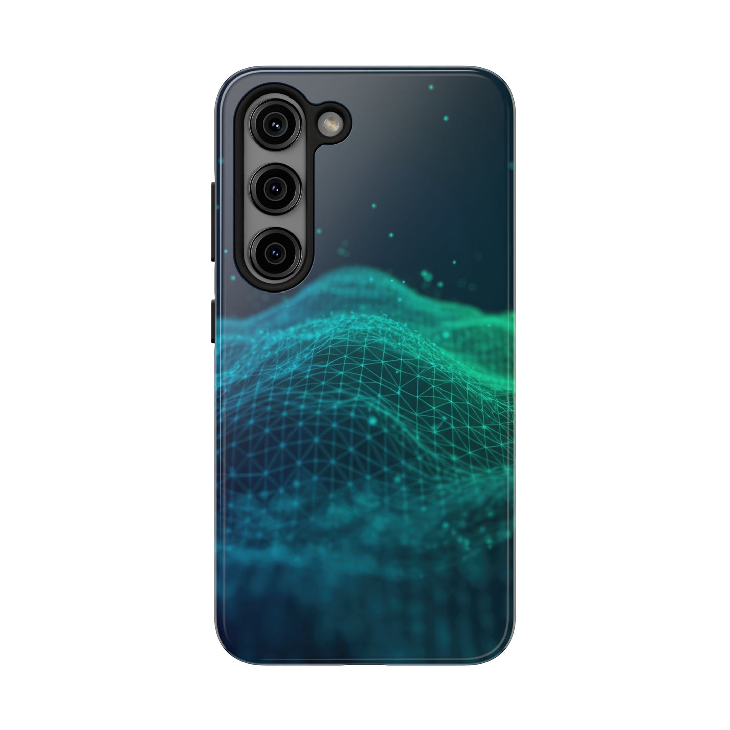 Coque de téléphone – Motif vague numérique