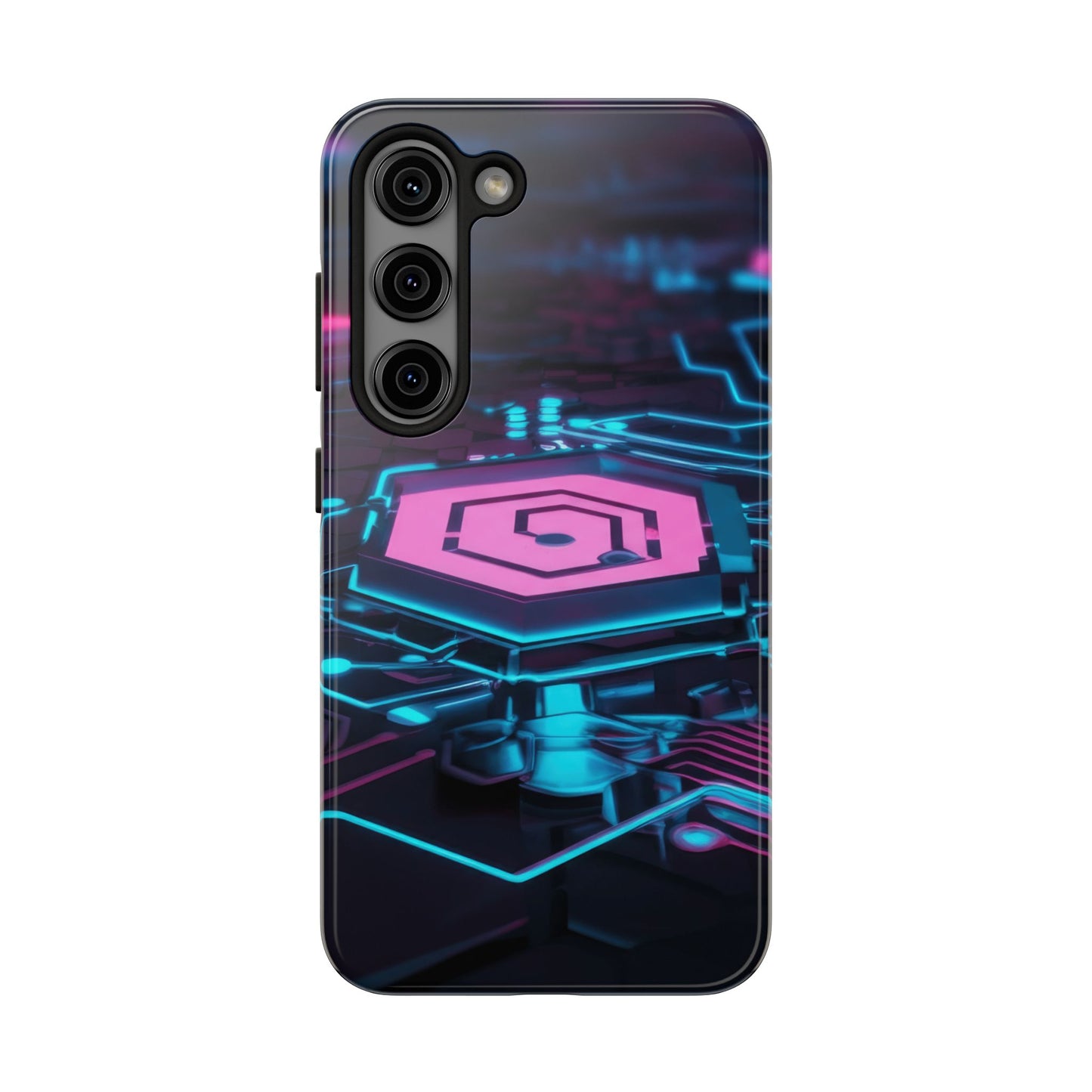 Coque Antichoc avec Motif de Processeur