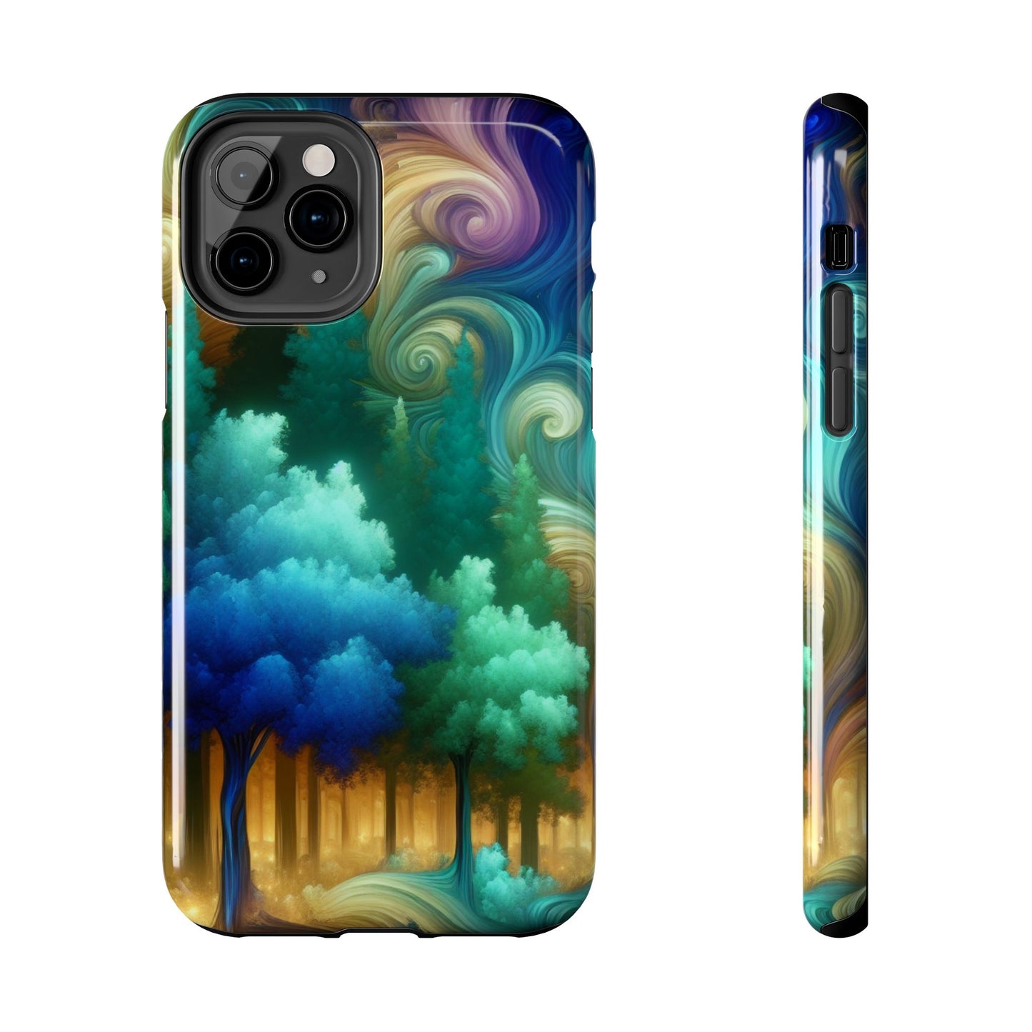 Mystic Forest – Coque téléphone fantaisiste et colorée