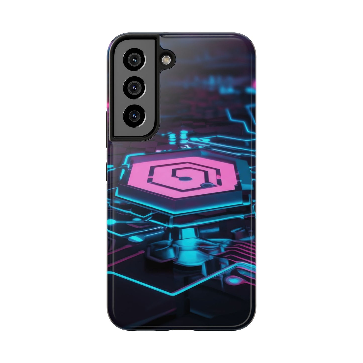 Coque Antichoc avec Motif de Processeur