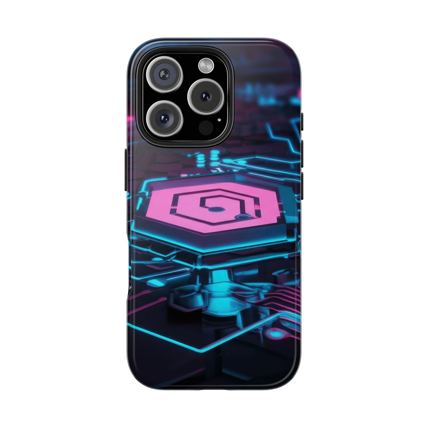 Coque Antichoc avec Motif de Processeur