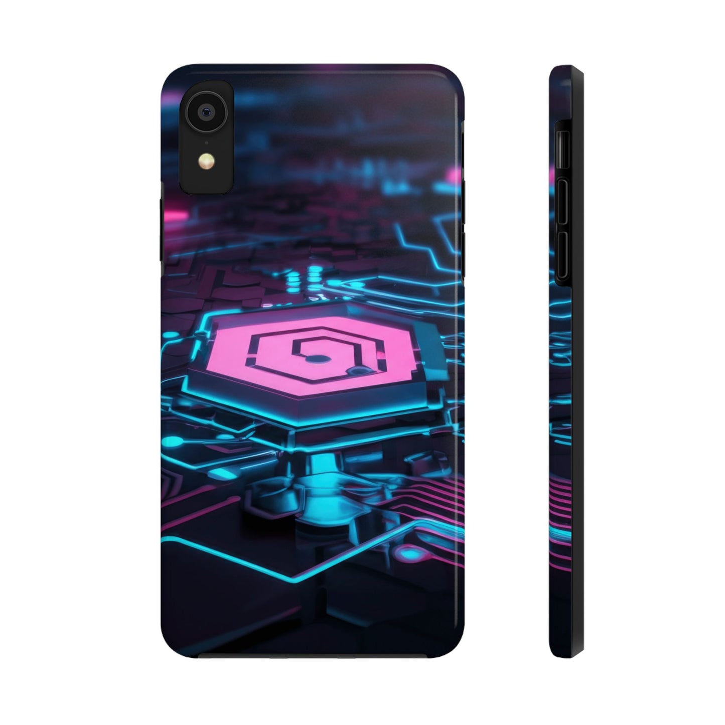 Coque Antichoc avec Motif de Processeur