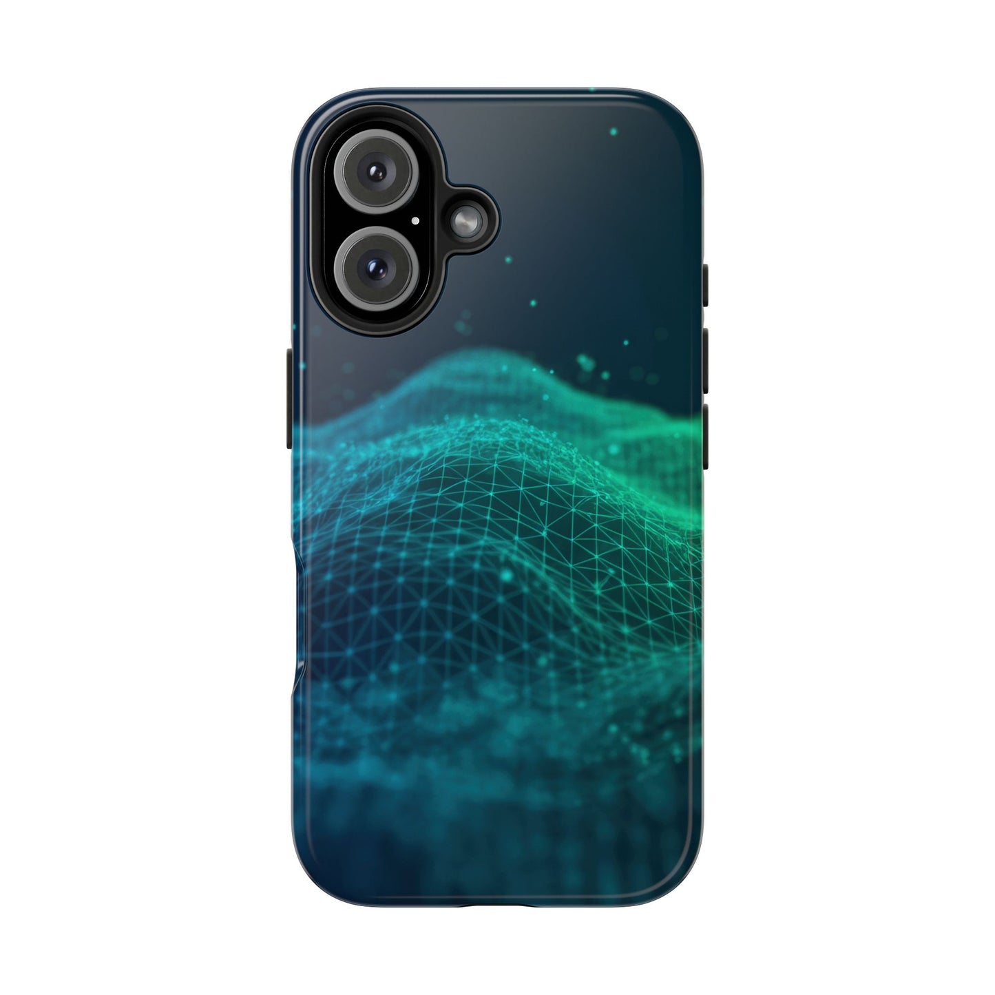 Coque de téléphone – Motif vague numérique