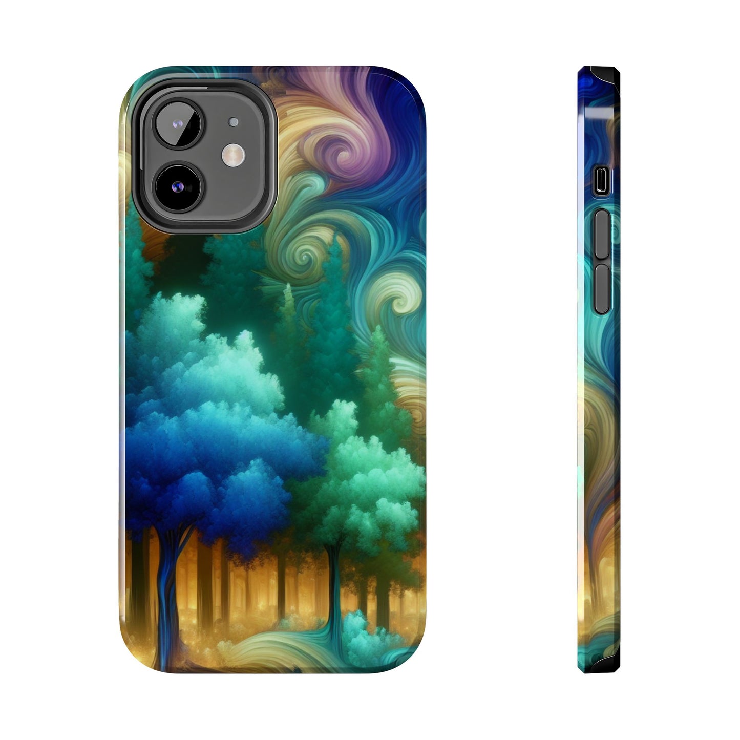 Mystic Forest – Coque téléphone fantaisiste et colorée