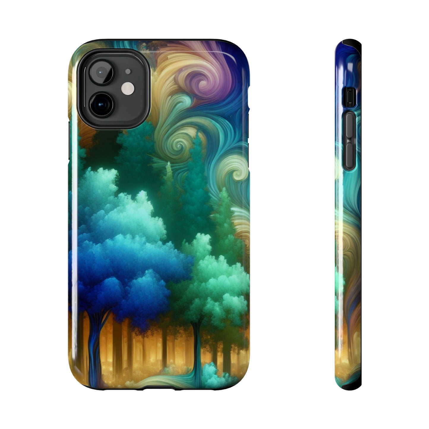 Mystic Forest – Coque téléphone fantaisiste et colorée