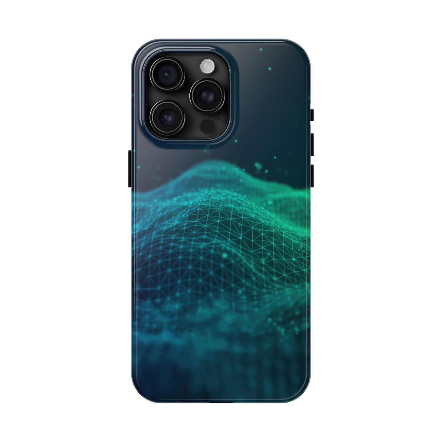 Coque de téléphone – Motif vague numérique