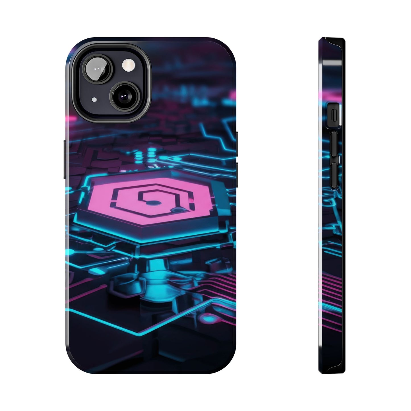 Coque Antichoc avec Motif de Processeur