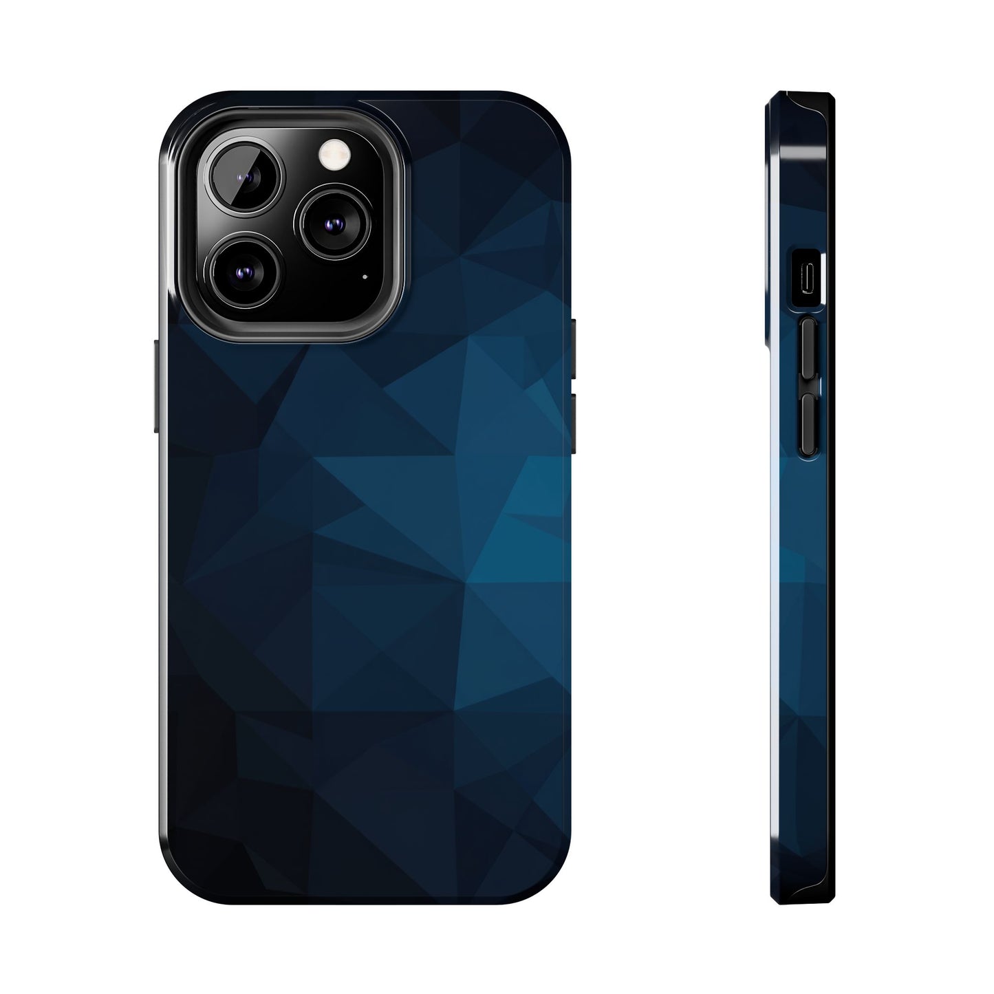 GeoNight Coque élégante bleu nuit