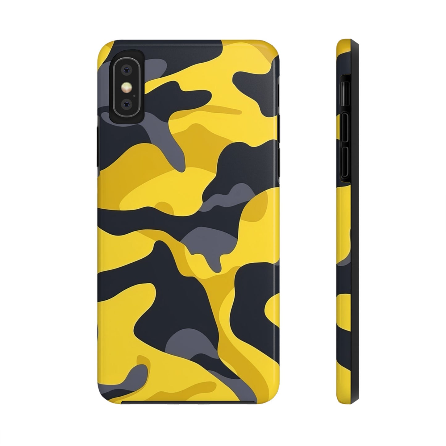 Coques de téléphone – Motif jaune et noir