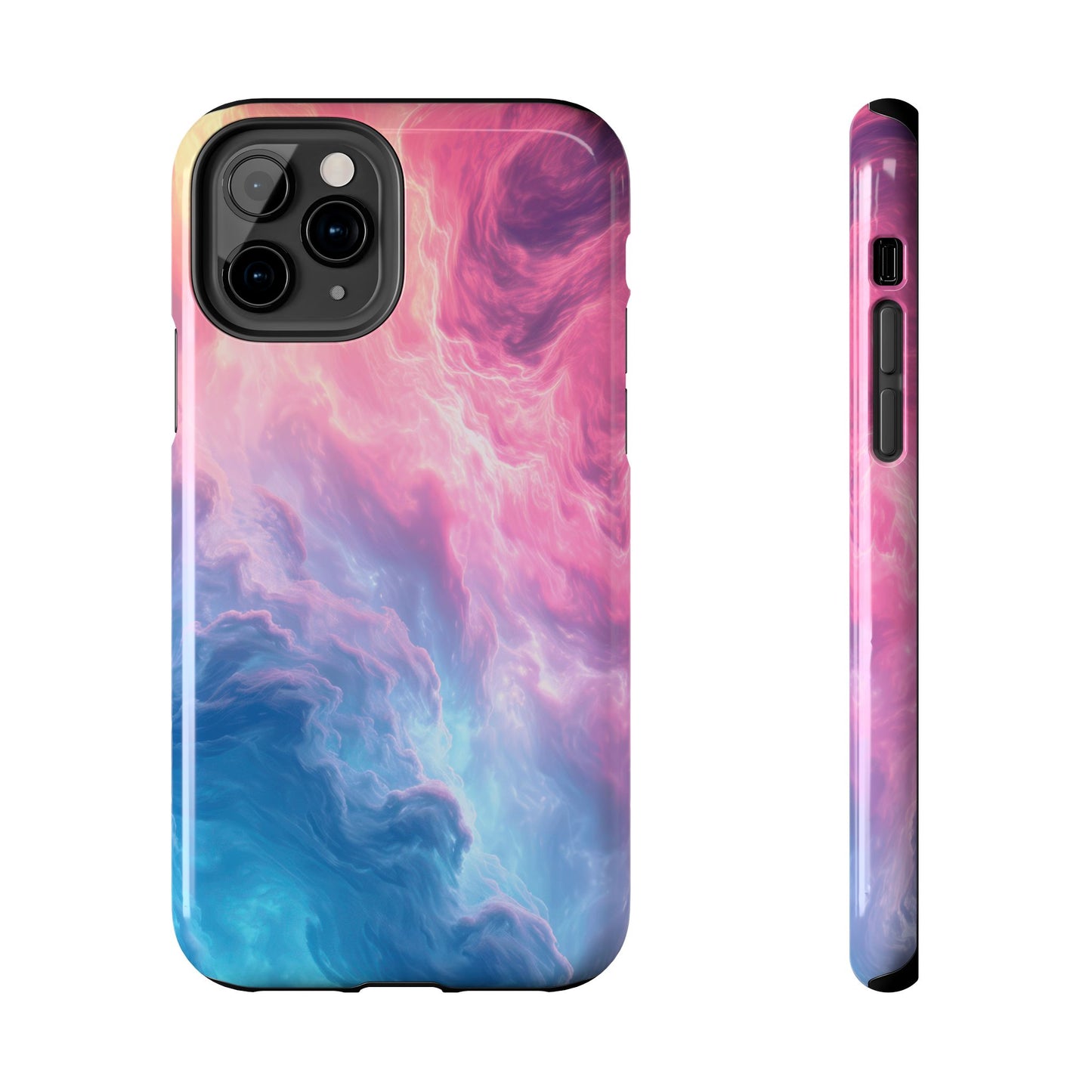 Étuis de téléphone nuage colorés