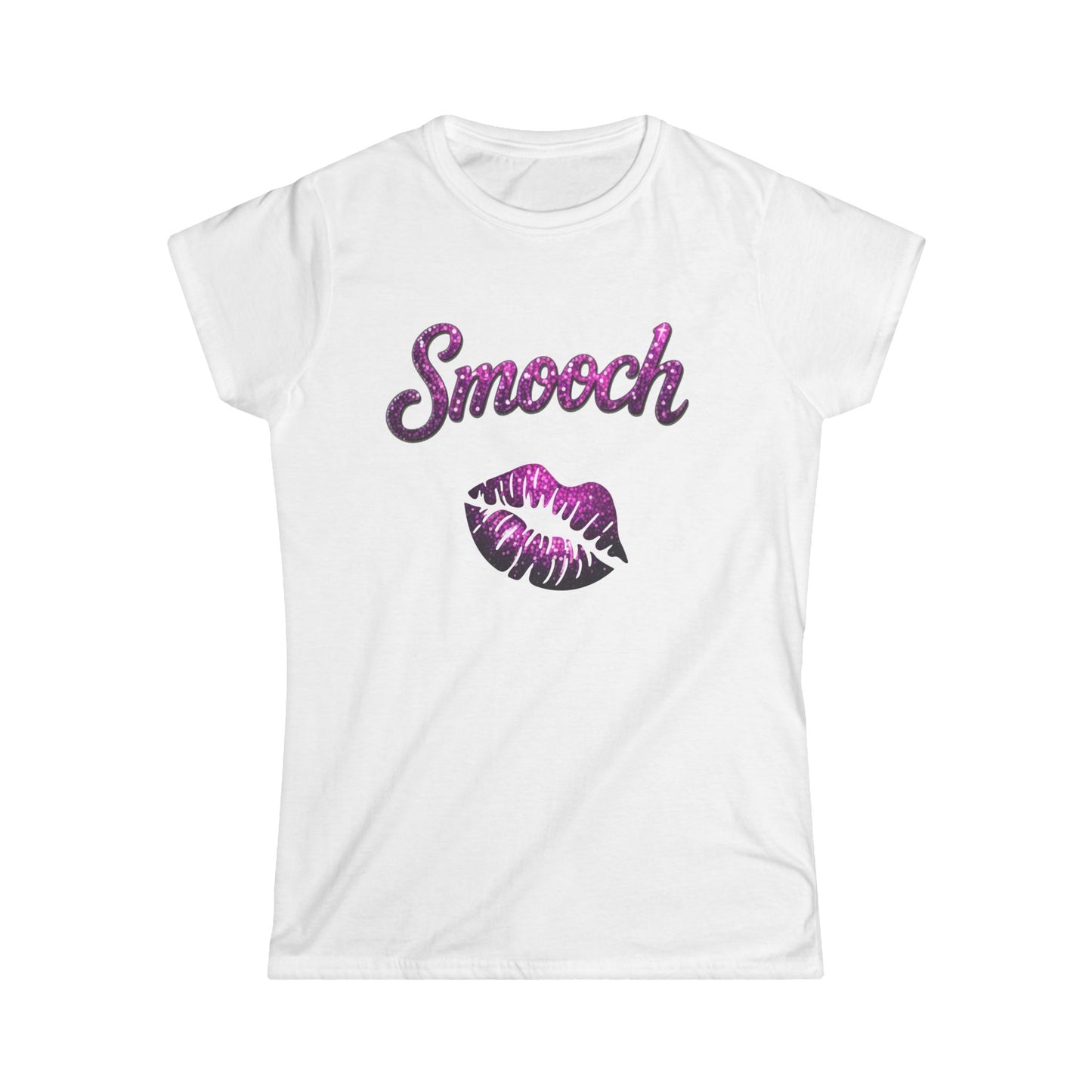 T-shirt Softstyle pour femme - Motif Smooch