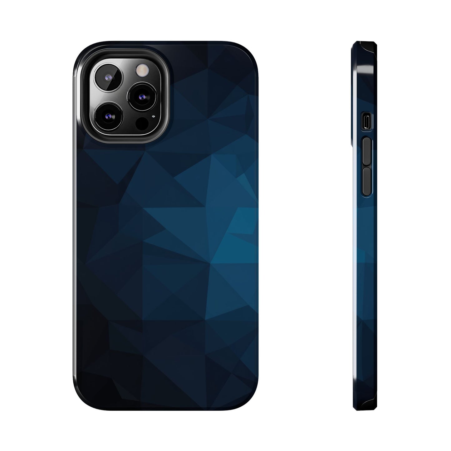 GeoNight Coque élégante bleu nuit