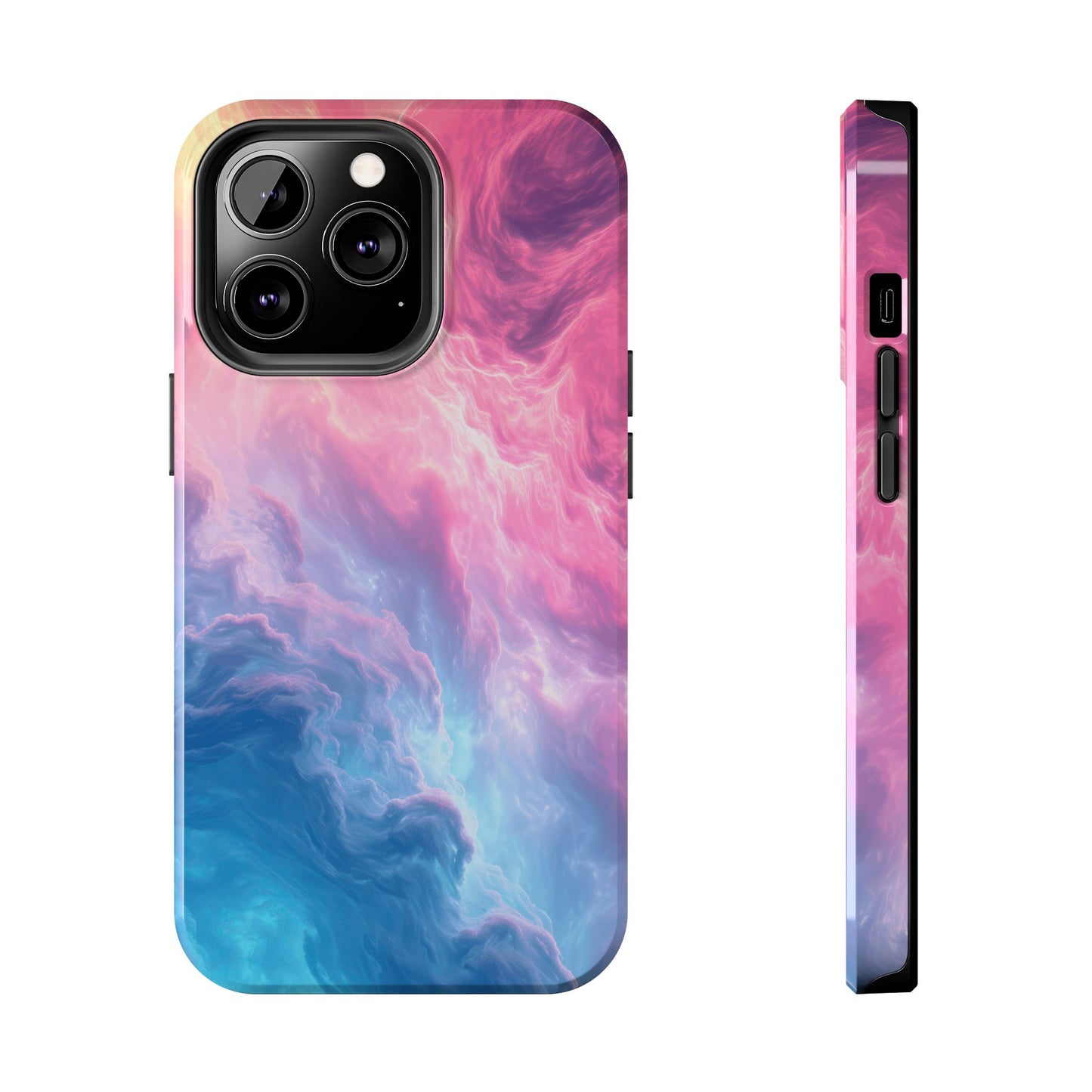 Étuis de téléphone nuage colorés