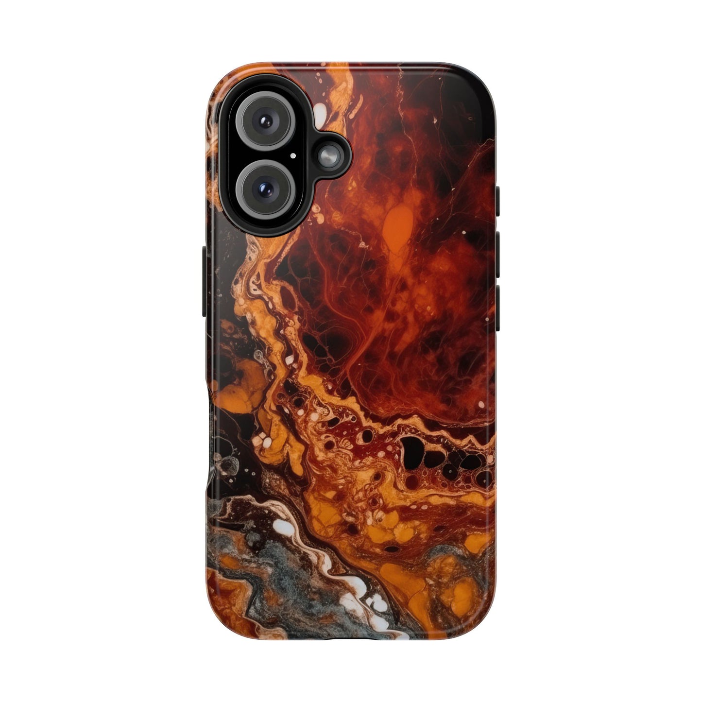 Coques de téléphone - Design couleur rouille