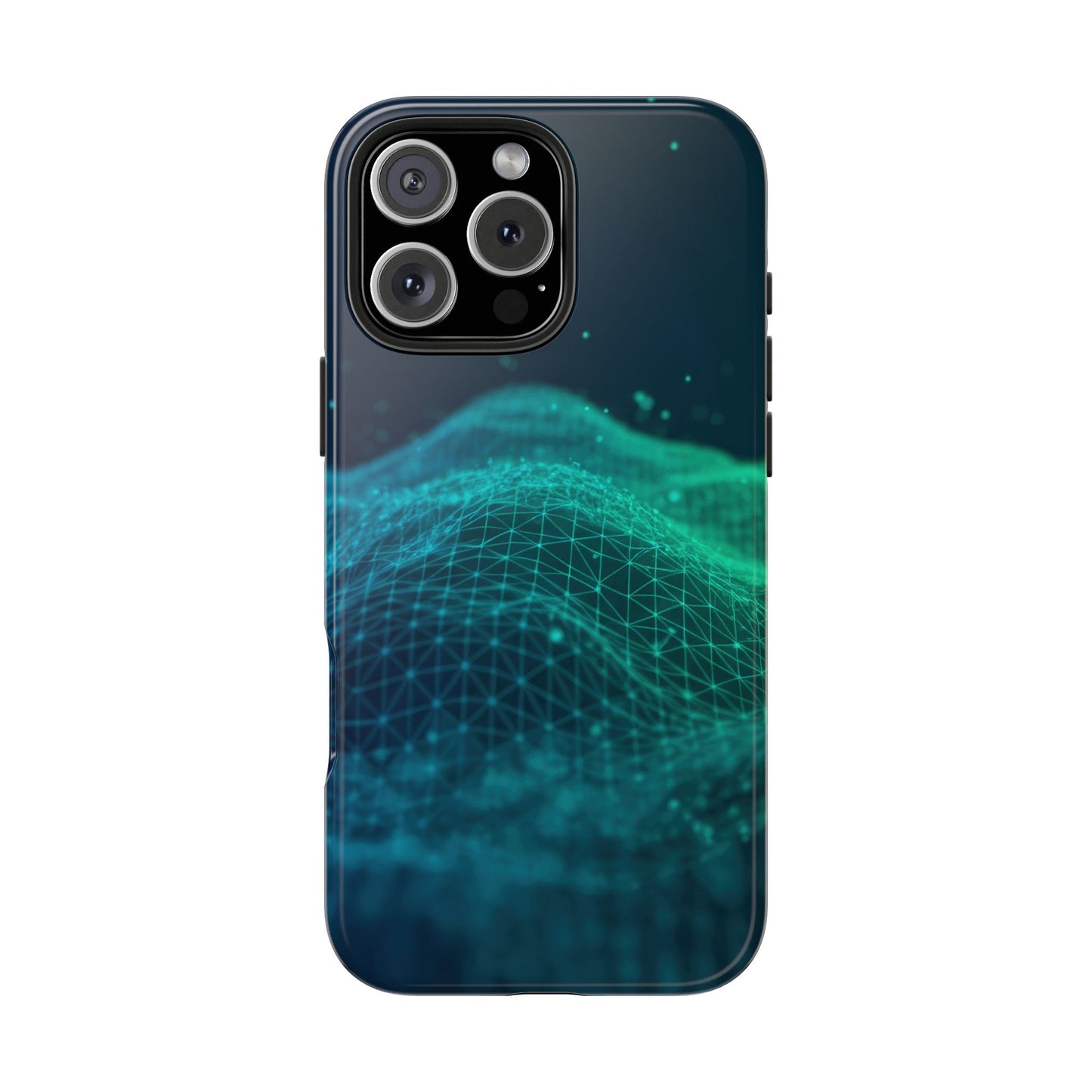 Coque de téléphone – Motif vague numérique