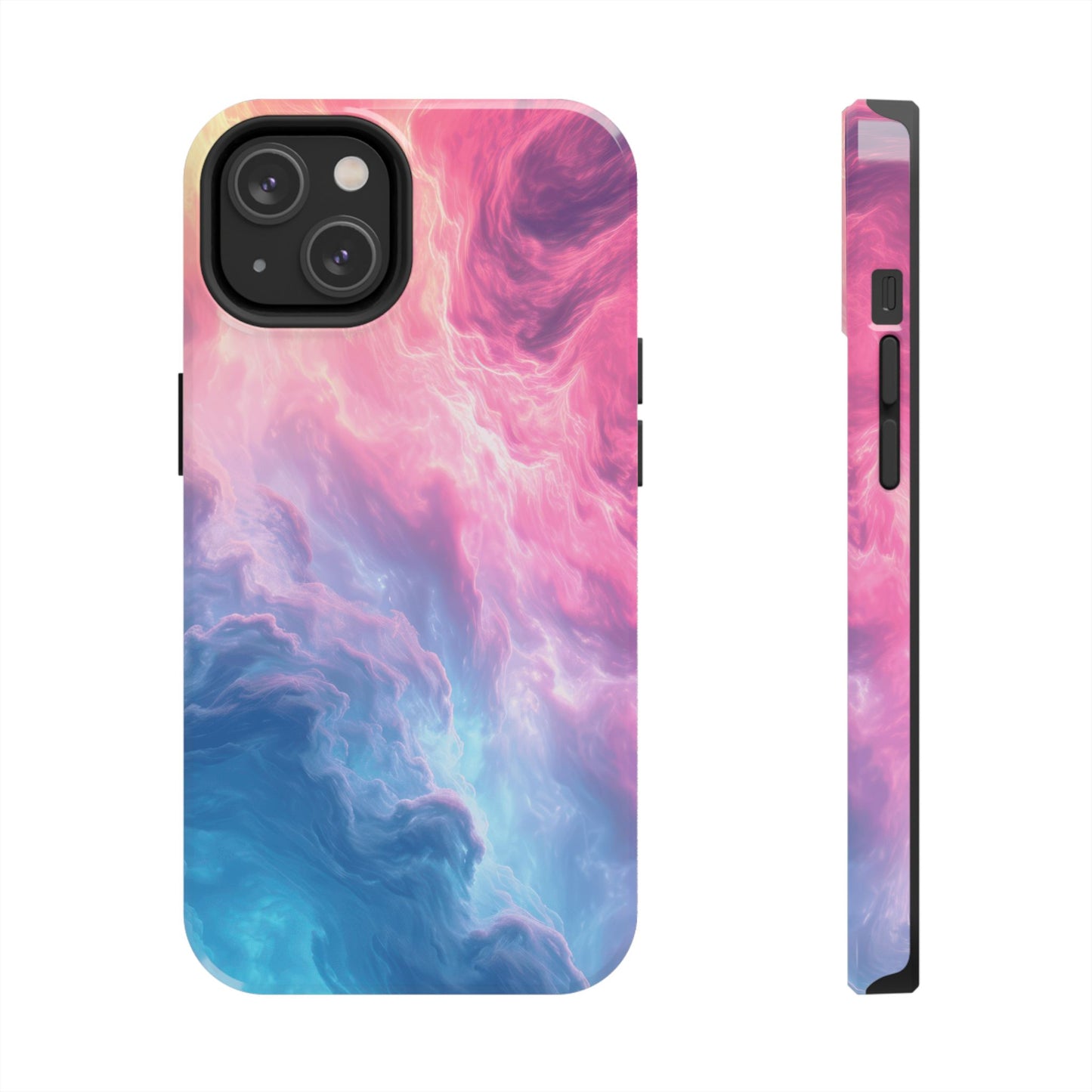 Étuis de téléphone nuage colorés