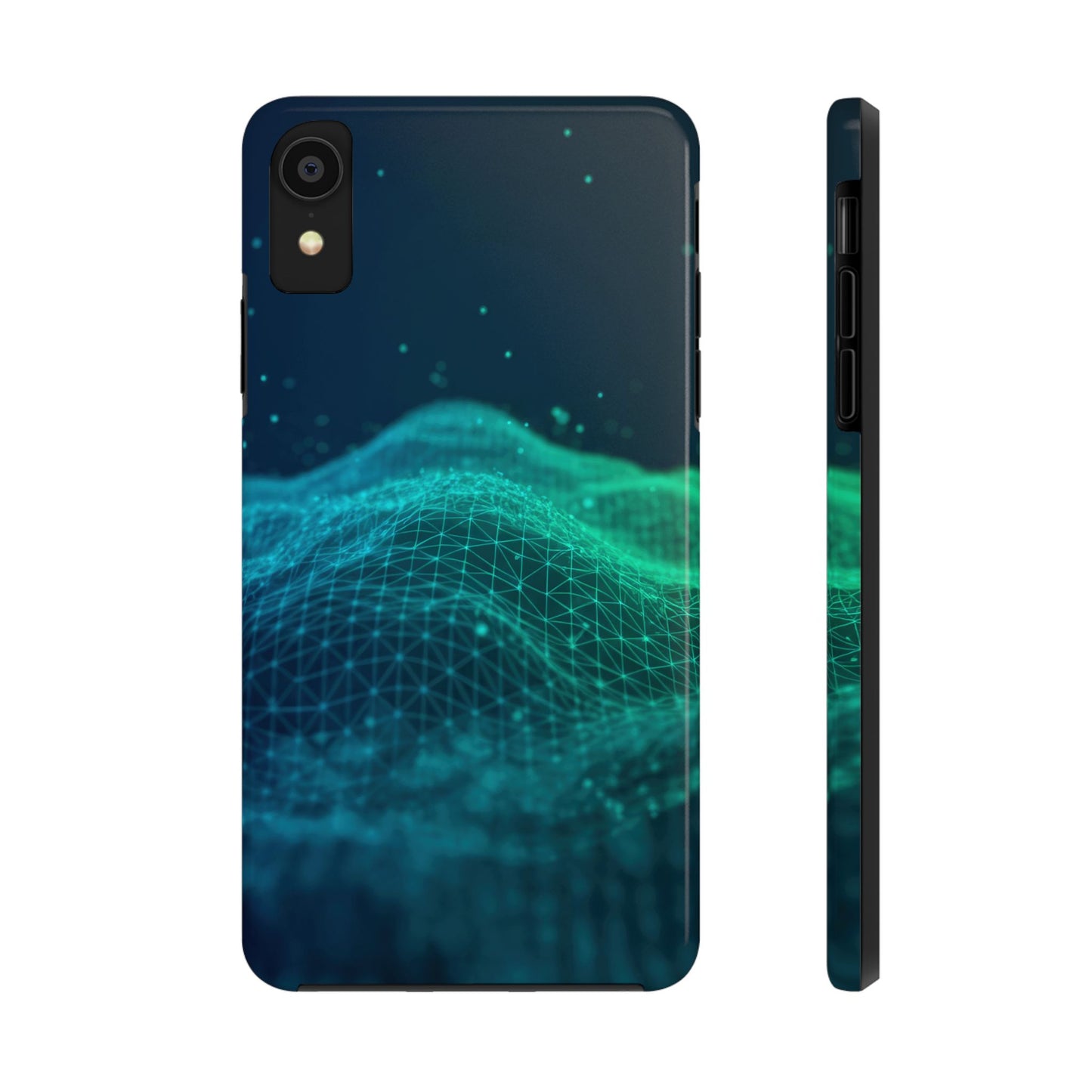 Coque de téléphone – Motif vague numérique