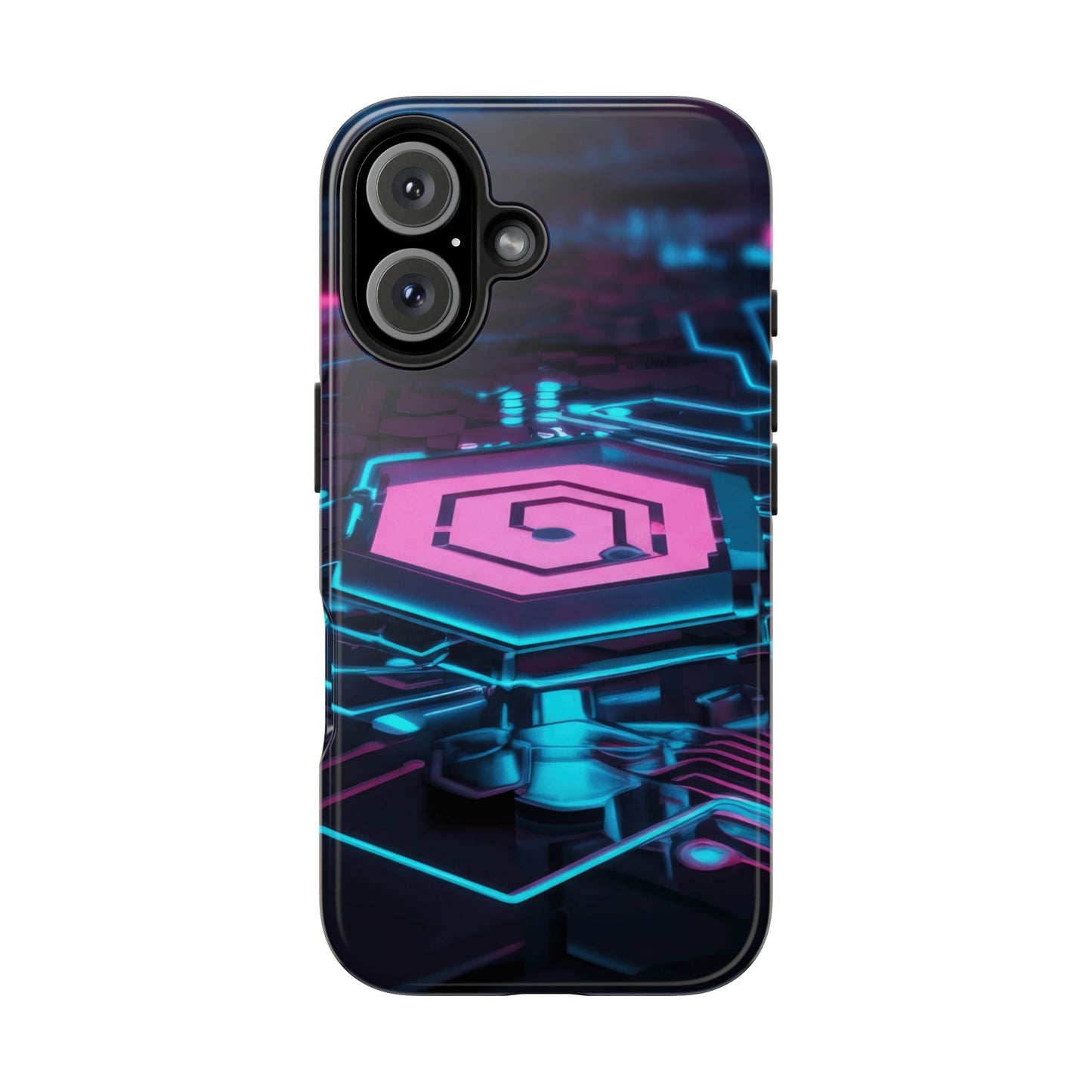 Coque Antichoc avec Motif de Processeur