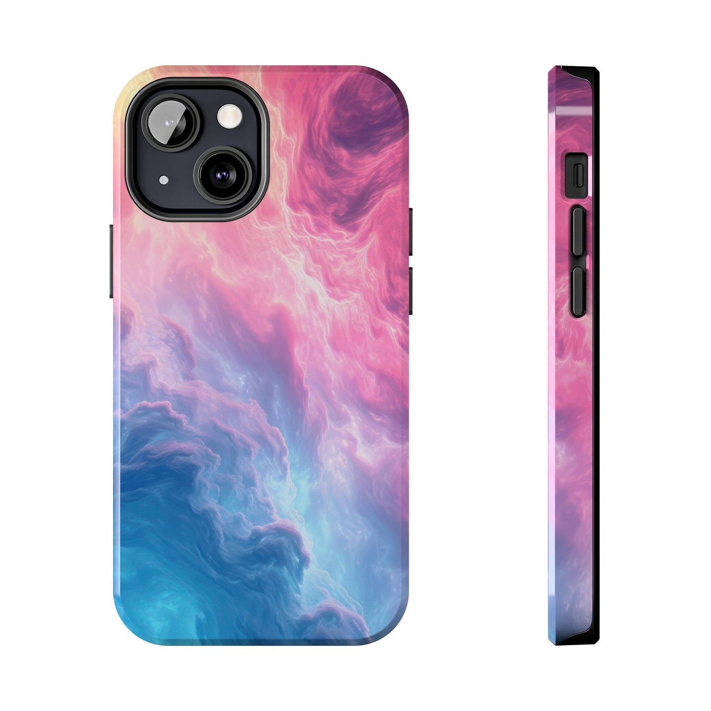 Étuis de téléphone nuage colorés