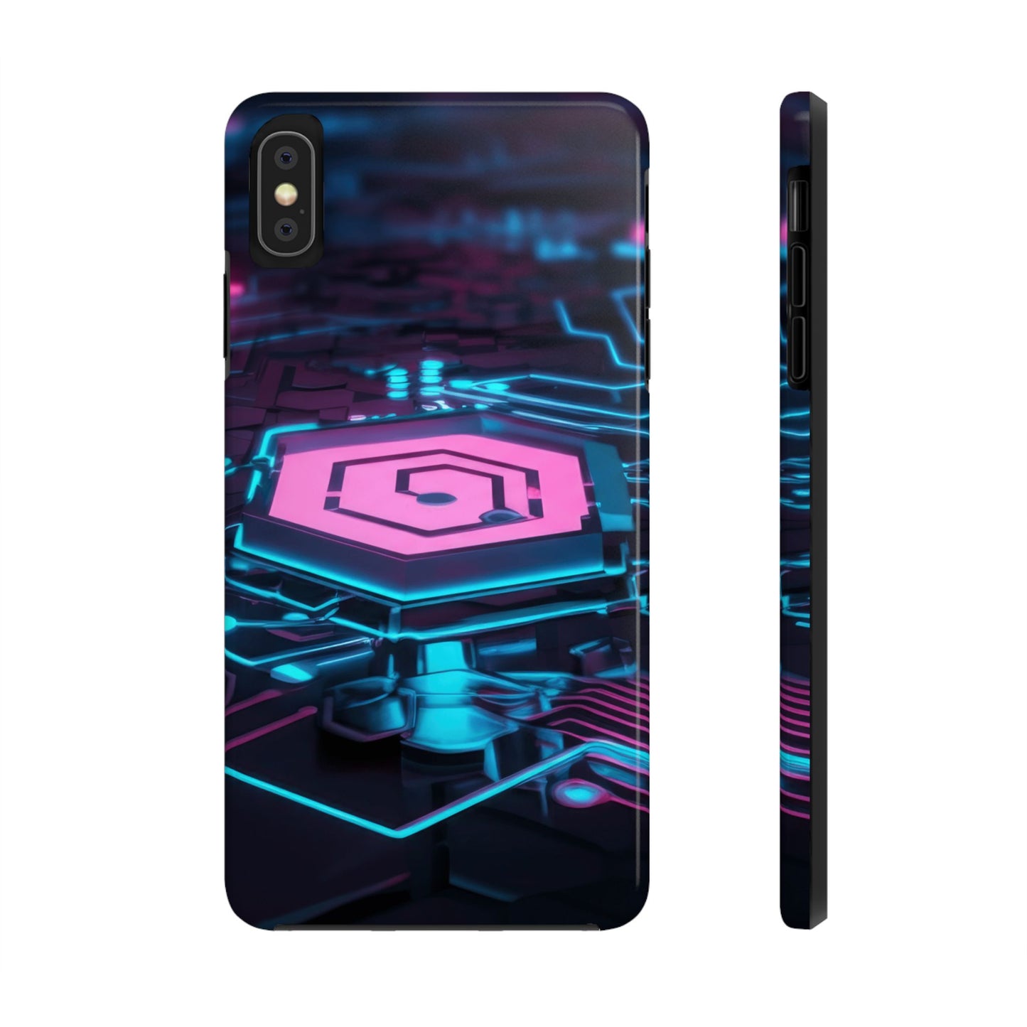 Coque Antichoc avec Motif de Processeur