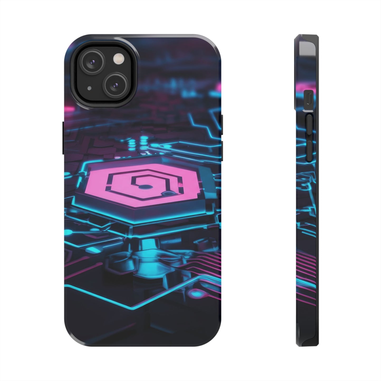 Coque Antichoc avec Motif de Processeur