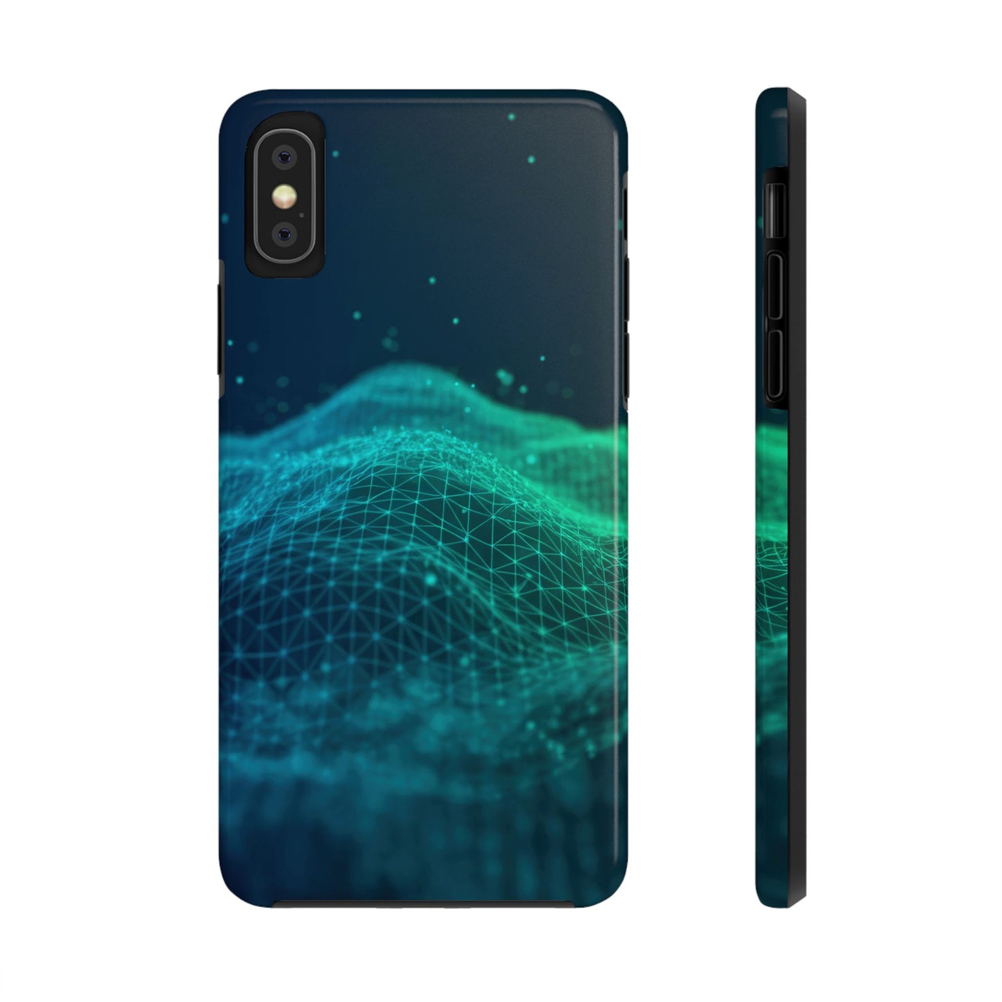 Coque de téléphone – Motif vague numérique