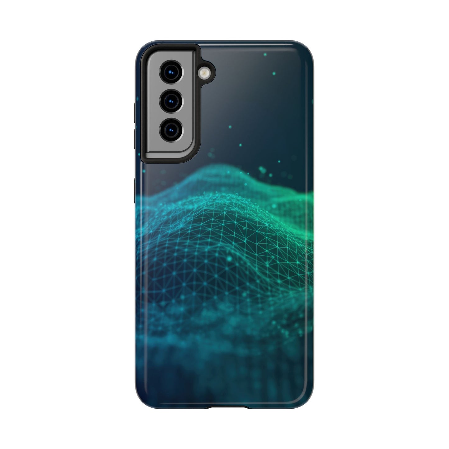 Coque de téléphone – Motif vague numérique