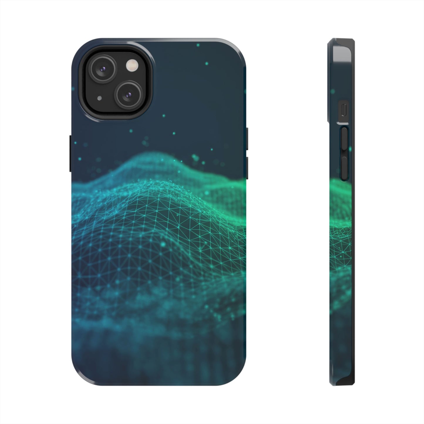 Coque de téléphone – Motif vague numérique