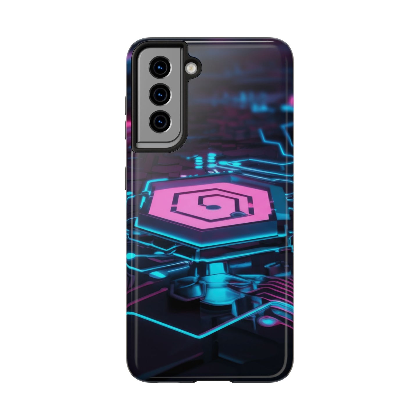 Coque Antichoc avec Motif de Processeur