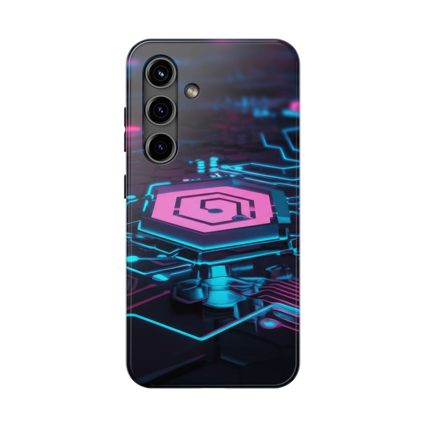 Coque Antichoc avec Motif de Processeur