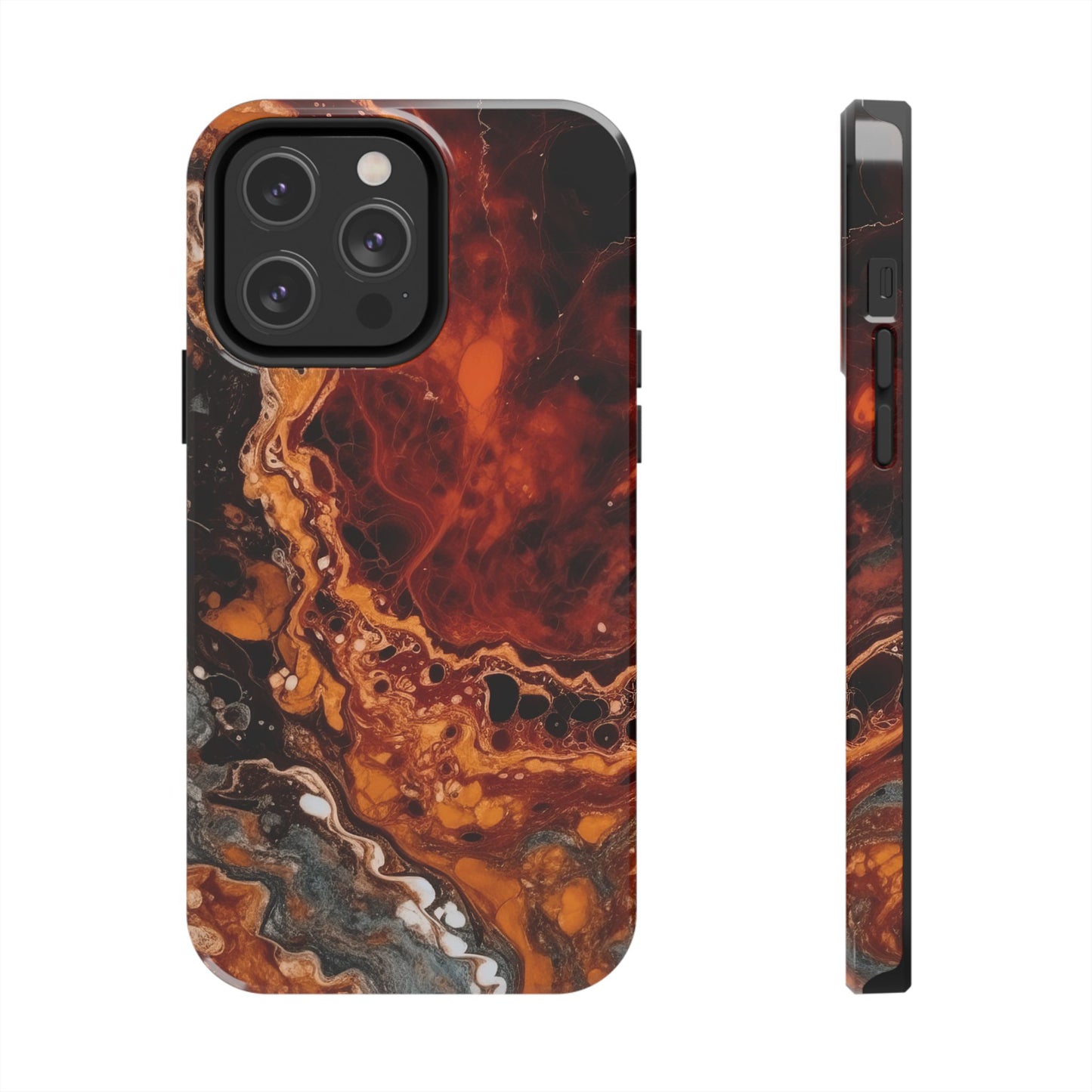 Coques de téléphone - Design couleur rouille
