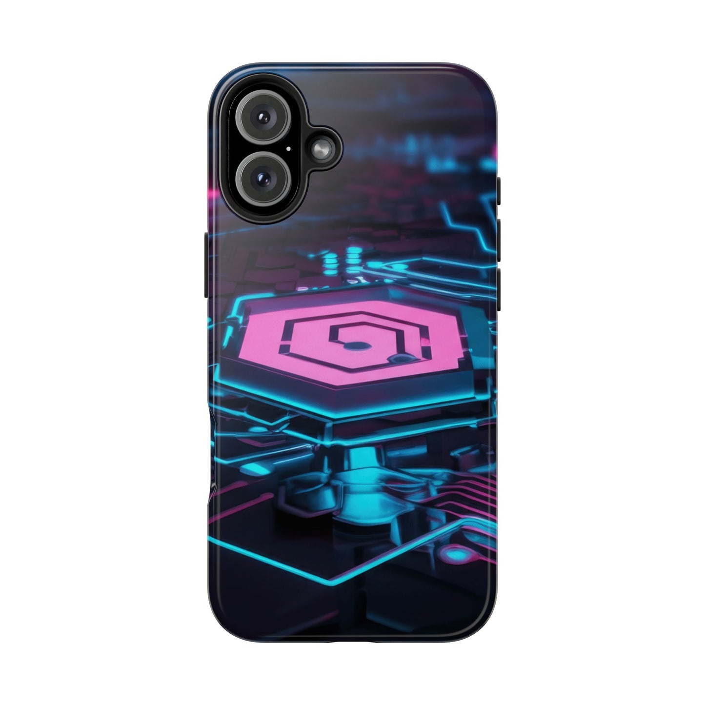 Coque Antichoc avec Motif de Processeur
