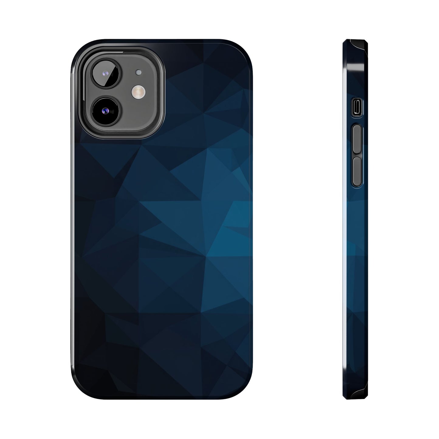 GeoNight Coque élégante bleu nuit