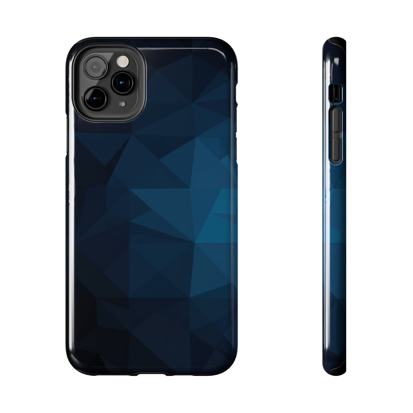GeoNight Coque élégante bleu nuit