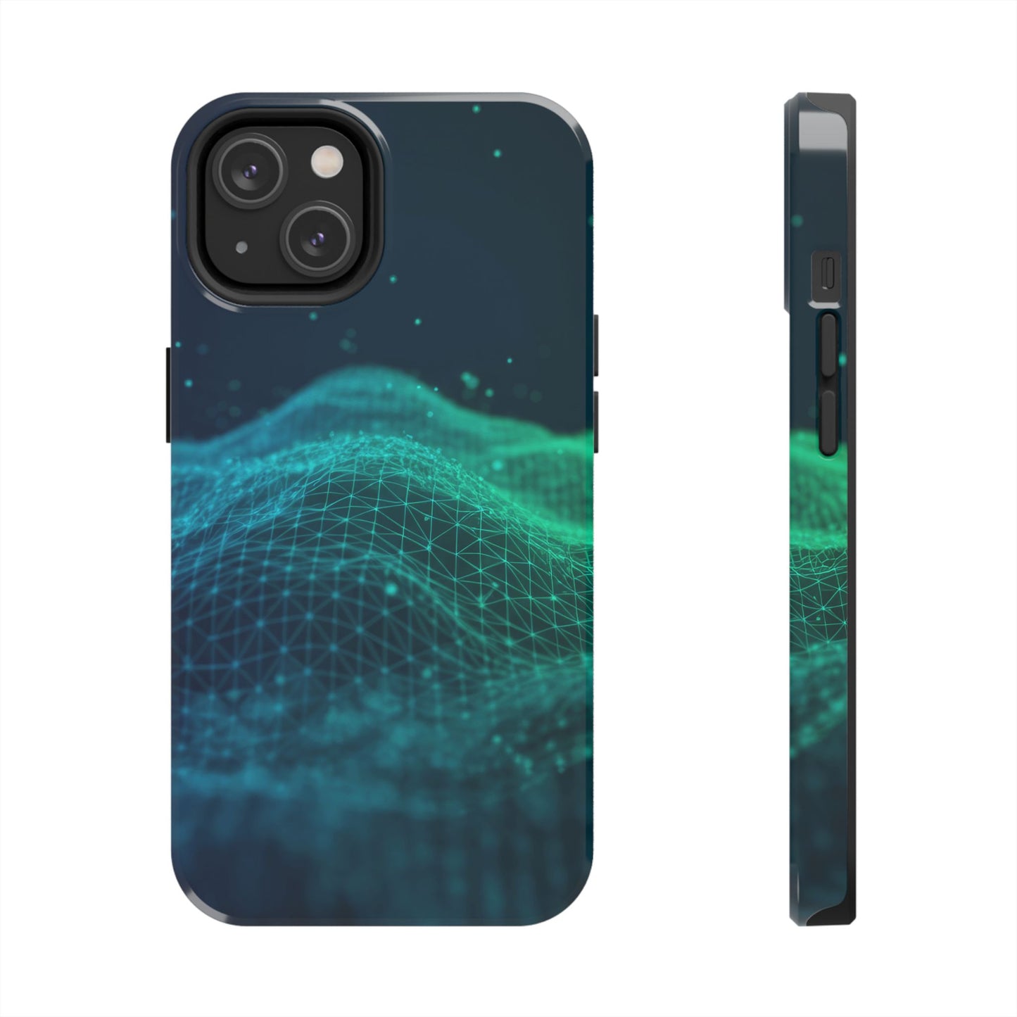Coque de téléphone – Motif vague numérique