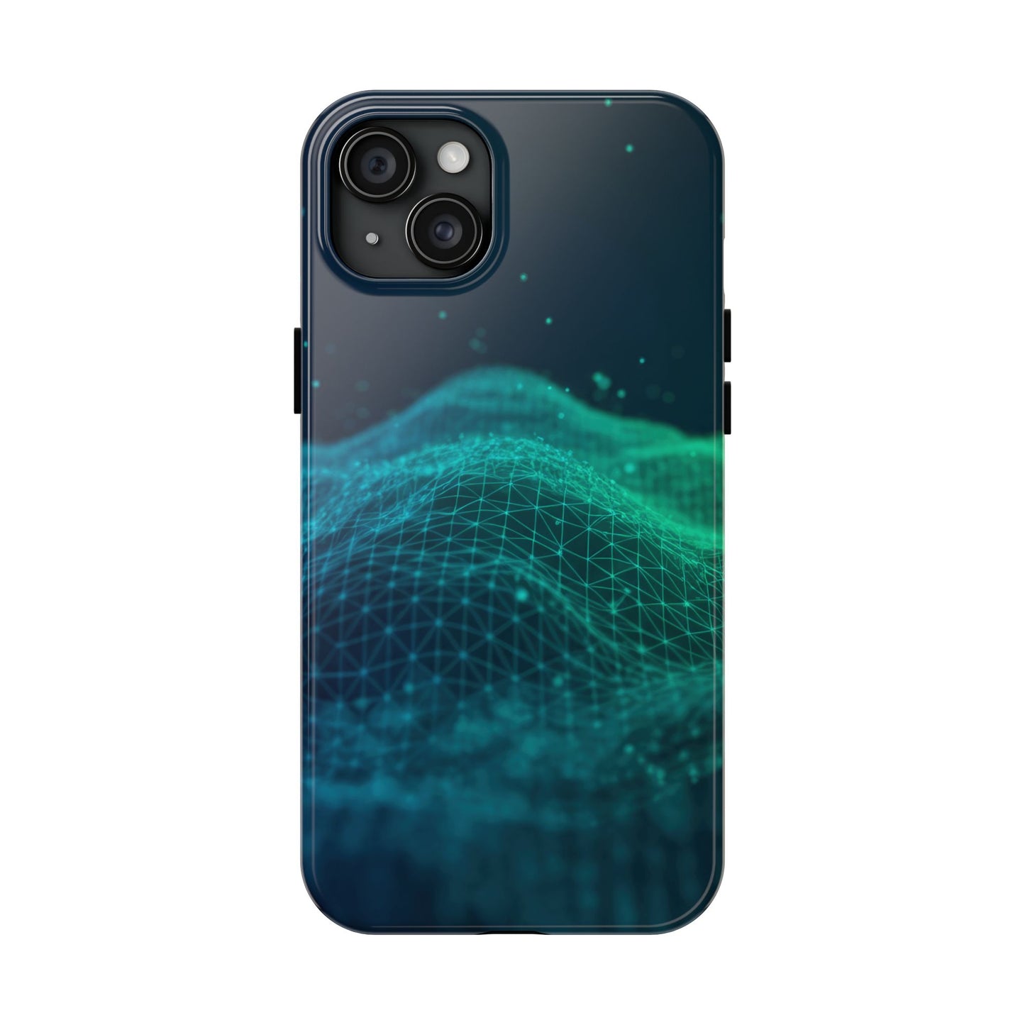 Coque de téléphone – Motif vague numérique