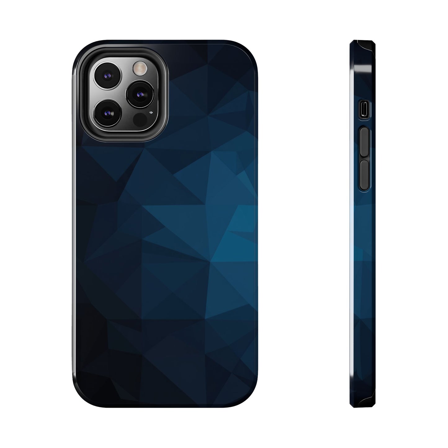 GeoNight Coque élégante bleu nuit