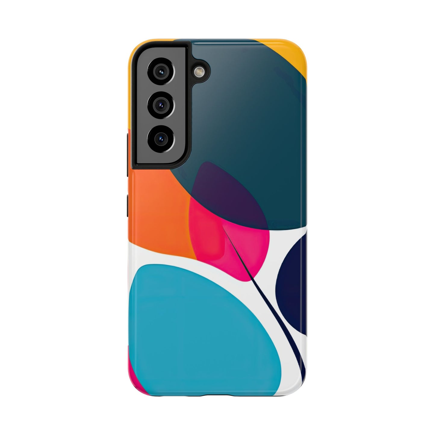 Coques de téléphone - Motif feuilles colorées