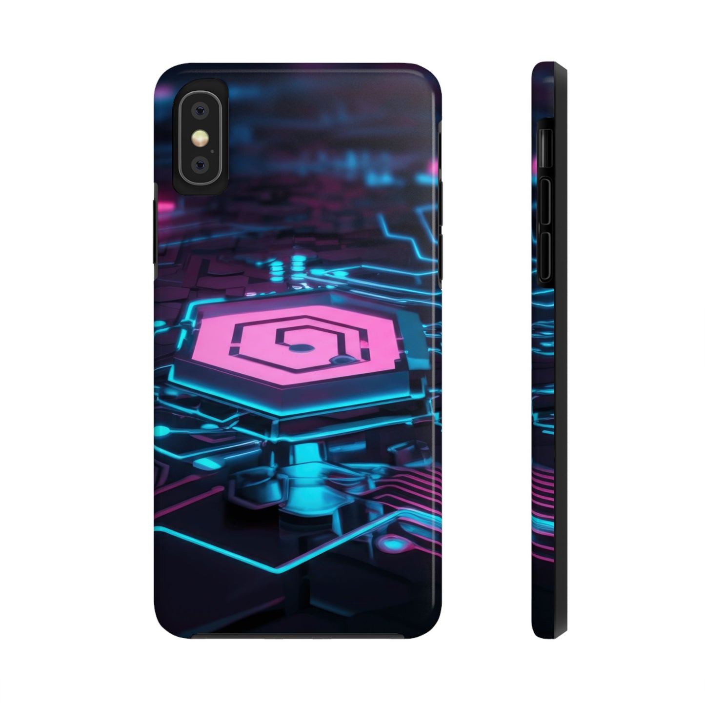 Coque Antichoc avec Motif de Processeur