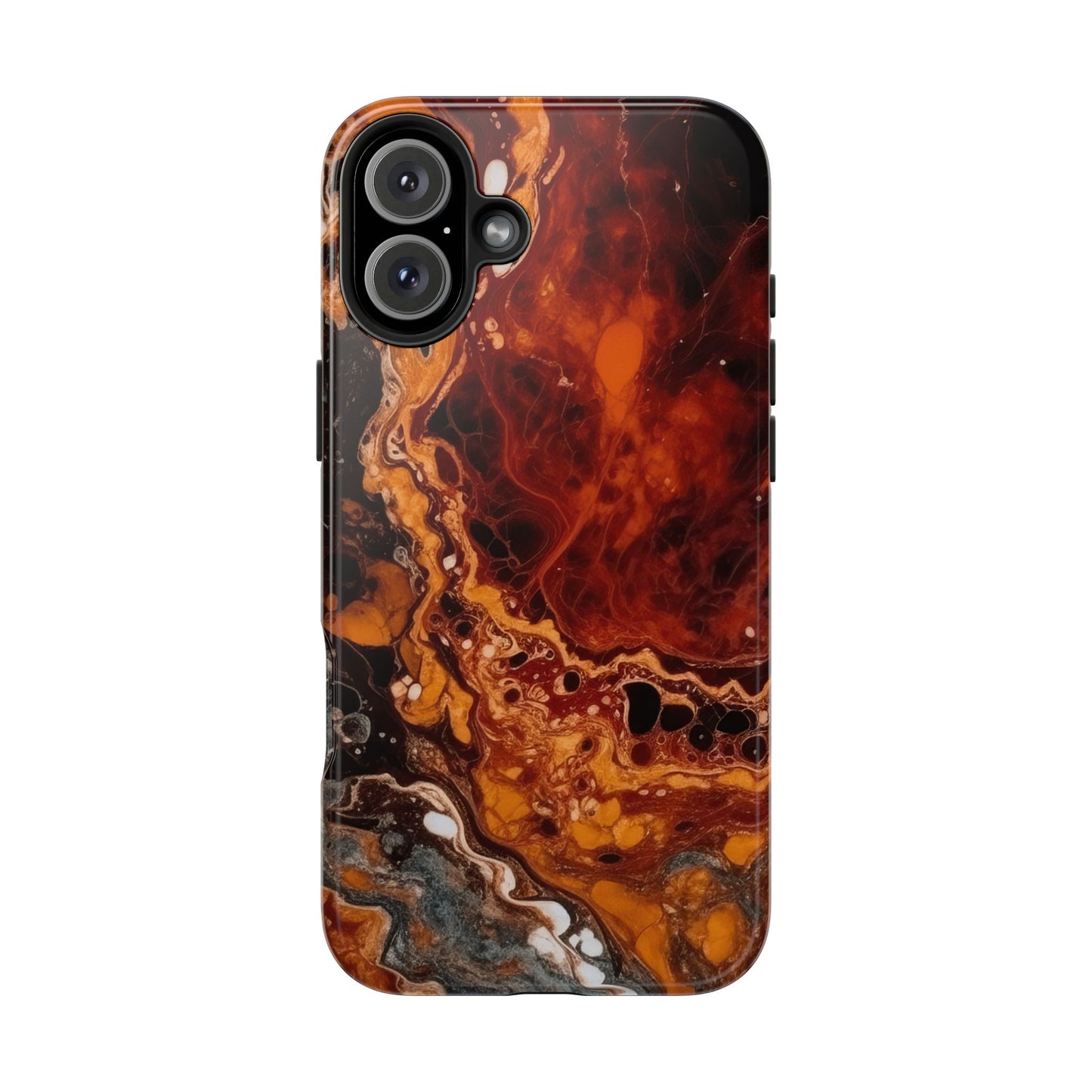 Coques de téléphone - Design couleur rouille