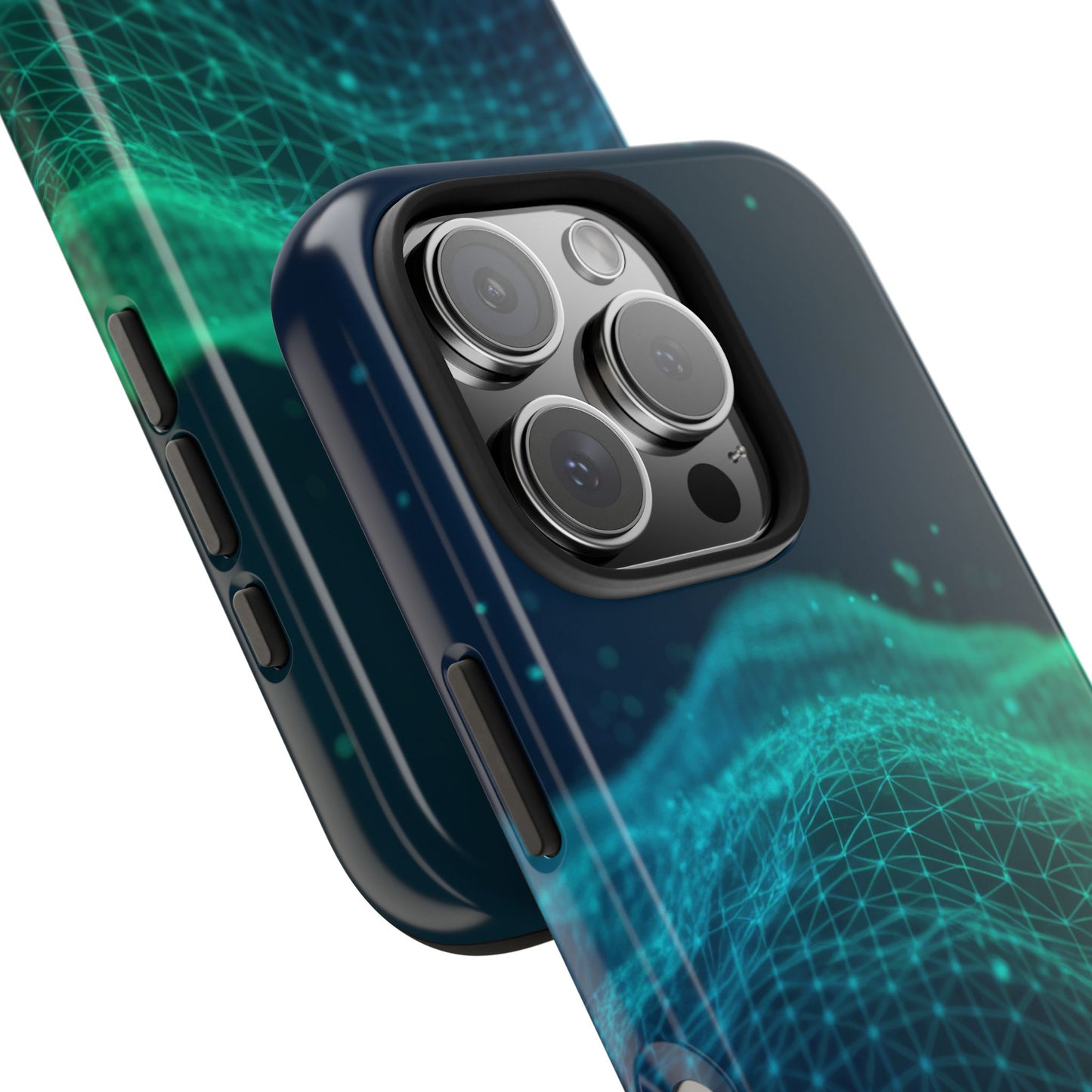 Coque de téléphone – Motif vague numérique