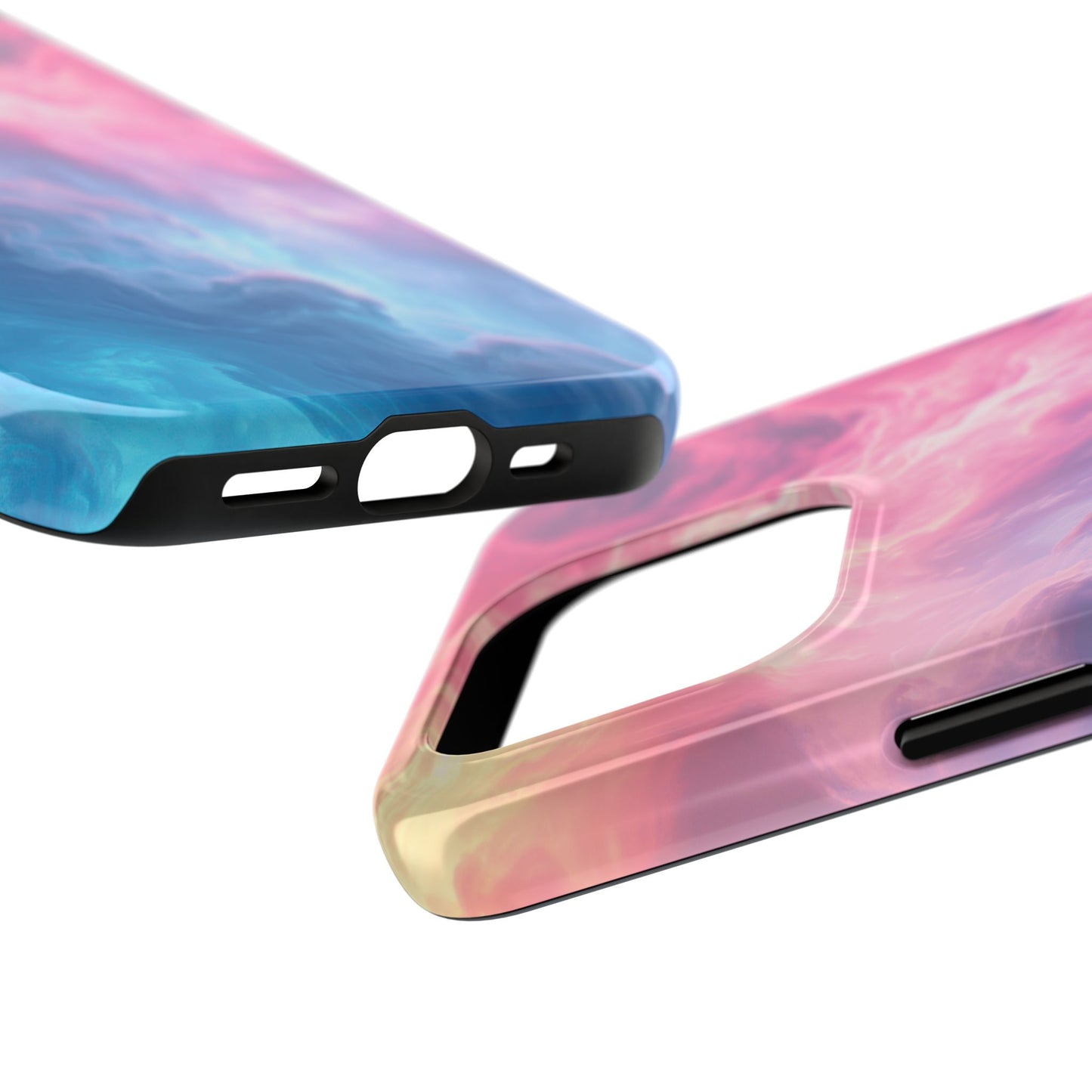 Étuis de téléphone nuage colorés